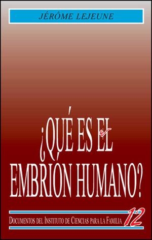 QUE ES EL EMBRION HUMANO? | 9788432129759 | Llibreria L'Illa - Llibreria Online de Mollet - Comprar llibres online