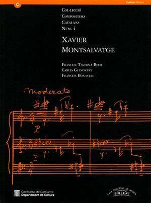 XAVIER MONTSALVATGE | 9788480200745 | TAVERNA-GUINOVART-BONASTRE