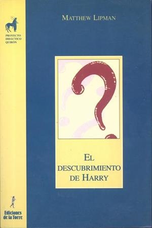 DESCUBRIMIENTO DE HARRY, EL | 9788486587413 | LIPMAN, MATTHEW | Llibreria L'Illa - Llibreria Online de Mollet - Comprar llibres online