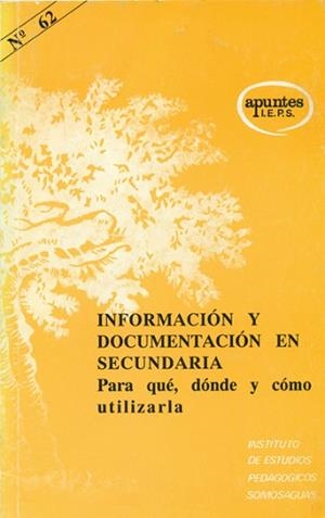 INFORMACION Y DOCUMENTACION EN SECUNDARIA | 9788427711396 | Llibreria L'Illa - Llibreria Online de Mollet - Comprar llibres online