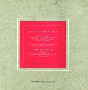 TESIS DOCTORALES DE LA UNIVERSIDAD DE GRANADA | 9788433820334 | TORRES RAMIREZ, ISABEL DE | Llibreria L'Illa - Llibreria Online de Mollet - Comprar llibres online