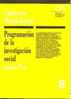 PROGRAMACION DE LA INVESTIGACION SOCIAL | 9788474761825 | Llibreria L'Illa - Llibreria Online de Mollet - Comprar llibres online