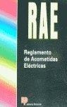 RAE.REGLAMENTO DE ACOMETIDAS ELECTRICAS | 9788428322584