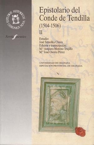 EPISTOLARIO DEL CONDE DE TENDILLA 2 VOLS | 9788433822321 | SZMOLKA CLARES | Llibreria L'Illa - Llibreria Online de Mollet - Comprar llibres online