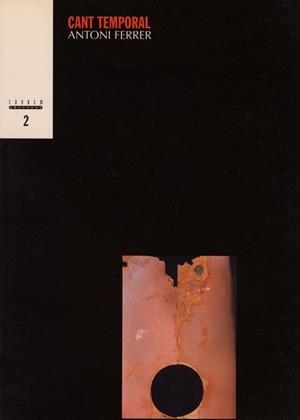CANT TEMPORAL | 9788481313024 | FERRER ANTONI | Llibreria L'Illa - Llibreria Online de Mollet - Comprar llibres online