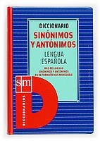 DICCIONARIO SINONIMOS Y ANTONIMOS | 9788434885936 | Llibreria L'Illa - Llibreria Online de Mollet - Comprar llibres online