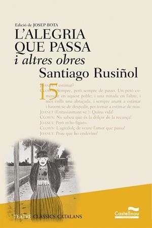 ALEGRIA QUE PASSA, L' | 9788482875927 | RUSIÑOL, SANTIGO | Llibreria L'Illa - Llibreria Online de Mollet - Comprar llibres online