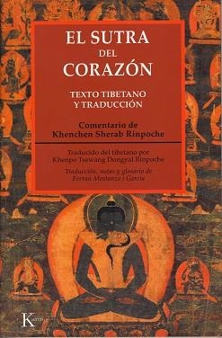 SUTRA DEL CORAZON, EL | 9788472455221 | SHERAB RINPOCHE, KHENCHEN | Llibreria L'Illa - Llibreria Online de Mollet - Comprar llibres online