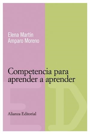 COMPETENCIA PARA APRENDER A APRENDER | 9788420684109 | MARTIN, ELENA / AMPARO MORENO