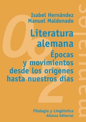 LITERATURA ALEMANA | 9788420641683 | HERNANDEZ, ISABEL / MALDONADO, ISABEL | Llibreria L'Illa - Llibreria Online de Mollet - Comprar llibres online