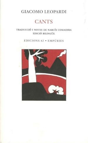 CANTS | 9788429754711 | LEOPARDI, GIACOMO | Llibreria L'Illa - Llibreria Online de Mollet - Comprar llibres online