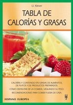 TABLA DE CALORIAS Y GRASAS | 9788425515149 | KLEVER, U | Llibreria L'Illa - Llibreria Online de Mollet - Comprar llibres online