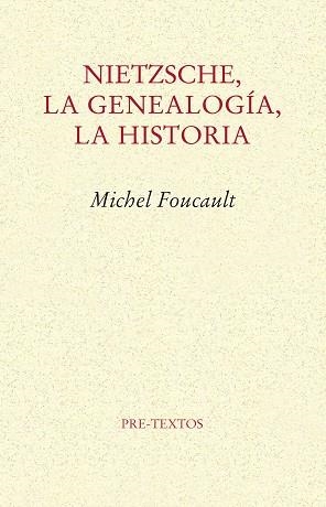 NIETZSCHE LA GENEALOGIA LA HISTORIA | 9788485081974 | FOUCAULT, MICHEL | Llibreria L'Illa - Llibreria Online de Mollet - Comprar llibres online