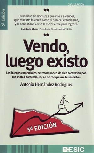VENDO, LUEGO EXISTO | 9788473563932 | HERNANDEZ, ANTONIO