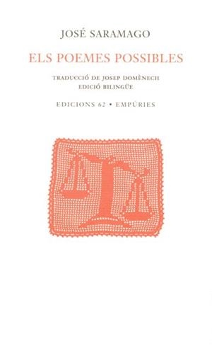 POEMES POSSIBLES, ELS | 9788429755336 | SARAMAGO, JOSE | Llibreria L'Illa - Llibreria Online de Mollet - Comprar llibres online
