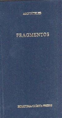 FRAGMENTOS | 9788424927714 | ARISTOTELES | Llibreria L'Illa - Llibreria Online de Mollet - Comprar llibres online