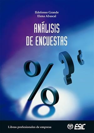 ANALISIS DE ENCUESTAS | 9788473564205 | GRANDE, ILDEFONSO