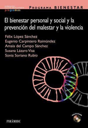 BIENESTAR PERSONAL Y SOCIAL Y LA PREVENCION DEL MALESTAR Y | 9788436820522 | LÓPEZ SÁNCHEZ, FÉLIX/CARPINTERO RAIMÚNDEZ, EUGENIO | Llibreria L'Illa - Llibreria Online de Mollet - Comprar llibres online