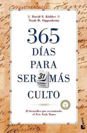 365 DÍAS PARA SER MÁS CULTO | 9788427040625 | DAVID S. KIDDER / NOAH D. OPPENHEIM
