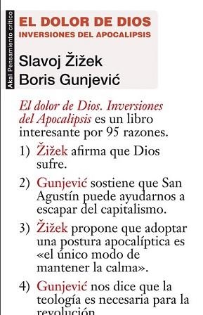 DOLOR DE DIOS, EL | 9788446038641 | ZIZEK, SLAVOJ/GUNJEVIC, BORIS | Llibreria L'Illa - Llibreria Online de Mollet - Comprar llibres online