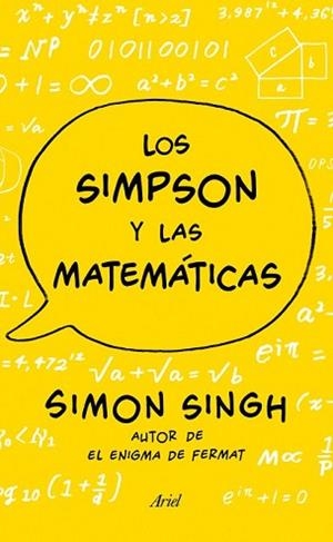 SIMPSON Y LAS MATEMÁTICAS, LOS | 9788434412170 | SINGH, SIMON | Llibreria L'Illa - Llibreria Online de Mollet - Comprar llibres online