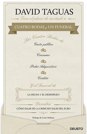 CUATRO BODAS Y UN FUNERAL | 9788423418237 | TAGUAS COEJO, DAVID | Llibreria L'Illa - Llibreria Online de Mollet - Comprar llibres online