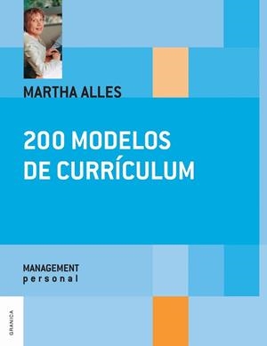 200 MODELOS DE CURRICULUM | 9789506415259 | ALLES, MARTHA ALICIA | Llibreria L'Illa - Llibreria Online de Mollet - Comprar llibres online