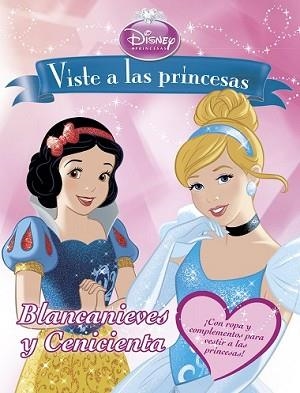 VISTE A LAS PRINCESAS. BLANCANIEVES Y  CENICIENTA | 9788499515687 | DISNEY | Llibreria L'Illa - Llibreria Online de Mollet - Comprar llibres online