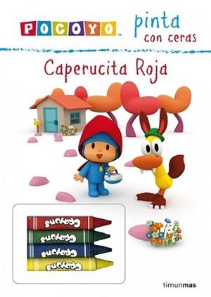 POCOYÓ PINTA CON CERAS. CAPERUCITA ROJA | 9788408125150 | ZINKIA ENTERTAINMENT, S. A. | Llibreria L'Illa - Llibreria Online de Mollet - Comprar llibres online