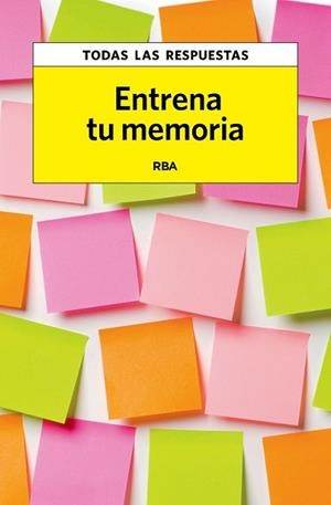 ENTRENA TU MEMORIA | 9788490561249 | VARIOS AUTORES | Llibreria L'Illa - Llibreria Online de Mollet - Comprar llibres online