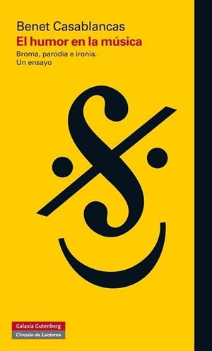 HUMOR EN LA MÚSICA. BROMA, PARODIA E IRONÍA | 9788415863984 | CASABLANCAS DOMINGO, BENET | Llibreria L'Illa - Llibreria Online de Mollet - Comprar llibres online