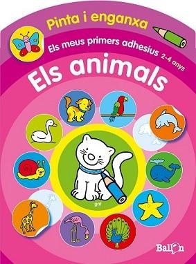 MEUS PRIMERS ADHESIUS- ANIMALS, ELS | 9789037493740 | Llibreria L'Illa - Llibreria Online de Mollet - Comprar llibres online