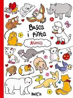 BUSCA I PINTA- ANIMALS | 9789037493689 | Llibreria L'Illa - Llibreria Online de Mollet - Comprar llibres online