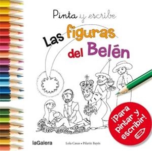 PINTA Y ESCRIBE LAS FIGURAS DEL BELÉN | 9788424649395 | CASAS, LOLA | Llibreria L'Illa - Llibreria Online de Mollet - Comprar llibres online
