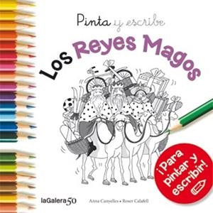 PINTA Y ESCRIBE LOS REYES MAGOS | 9788424648855 | CANYELLES, ANNA | Llibreria L'Illa - Llibreria Online de Mollet - Comprar llibres online