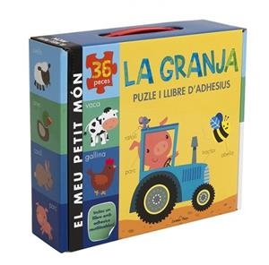 GRANJA. PUZLE I ADHESIUS | 9788490576519 | LITTLE TIGER PRESS | Llibreria L'Illa - Llibreria Online de Mollet - Comprar llibres online