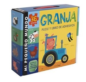 GRANJA. PUZLE Y LIBRO DE ADHESIVOS | 9788408134947 | LITTLE TIGER PRESS | Llibreria L'Illa - Llibreria Online de Mollet - Comprar llibres online