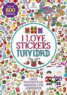 I LOVE STICKERS NAVIDAD | 9788467045116 | AA. VV.