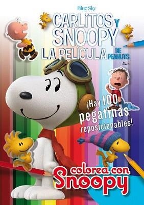 COLOREA CON SNOOPY + 100 PEGATINAS - CARLITOS Y SNOOPY - LOS LIBROS DE LA PELÍCU | 9788416261444 | SCHULZ, CHARLES M. | Llibreria L'Illa - Llibreria Online de Mollet - Comprar llibres online