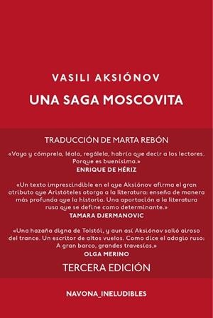 SAGA MOSCOVITA, UNA | 9788416259311 | AKSIONOV, VASILI | Llibreria L'Illa - Llibreria Online de Mollet - Comprar llibres online