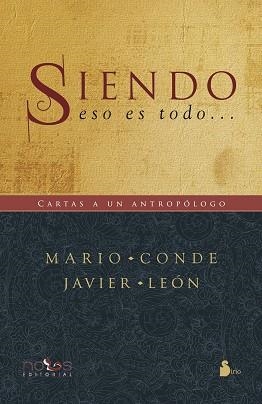 SIENDO ESO ES TODO... | 9788416579044 | CONDE-LEON, MARIO-JAVIER