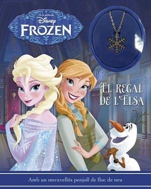 FROZEN. LLIBRE AMB PENJOLL. EL REGAL DE L'ELSA | 9788416519057 | DISNEY | Llibreria L'Illa - Llibreria Online de Mollet - Comprar llibres online