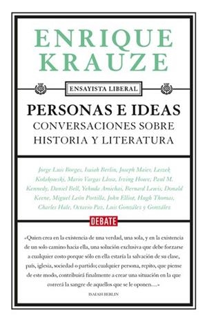 PERSONAS E IDEAS | 9788499926605 | KRAUZE, ENRIQUE | Llibreria L'Illa - Llibreria Online de Mollet - Comprar llibres online