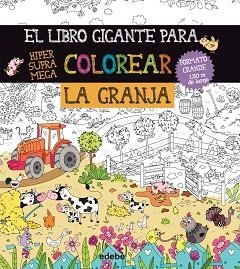 LIBRO GIGANTE PARA COLOREAR LA GRANJA | 9788468327983 | RUSTIQUE EDITIO | Llibreria L'Illa - Llibreria Online de Mollet - Comprar llibres online