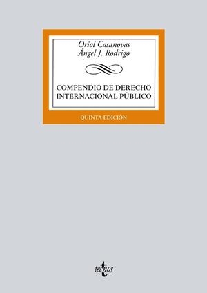 COMPENDIO DE DERECHO INTERNACIONAL PÚBLICO | 9788430969838 | CASANOVAS, ORIOL/RODRIGO, ÁNGEL J. | Llibreria L'Illa - Llibreria Online de Mollet - Comprar llibres online