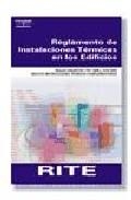 RITE: REGLAMENTO DE INTALACIONES EN LOS EDIFICIOS | 9788428328685