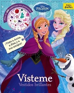 FROZEN. VÍSTEME. VESTIDOS BRILLANTES | 9788499518596 | DISNEY | Llibreria L'Illa - Llibreria Online de Mollet - Comprar llibres online