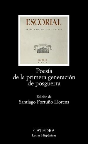 POESIA DE LA PRIMERA GENERACION DE POSGUERRA | 9788437624778 | AA. VV. | Llibreria L'Illa - Llibreria Online de Mollet - Comprar llibres online