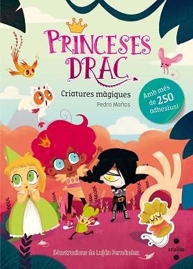 PRINCESES DRAC CRIATURES ADHESIUS | 9788466143158 | MAÑAS ROMERO, PEDRO | Llibreria L'Illa - Llibreria Online de Mollet - Comprar llibres online