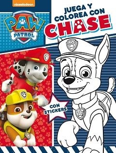 JUEGA Y COLOREA CON CHASE (PAW PATROL - PATRULLA CANINA. ACTIVIDADES) | 9788437201665 | NICKELODEON | Llibreria L'Illa - Llibreria Online de Mollet - Comprar llibres online